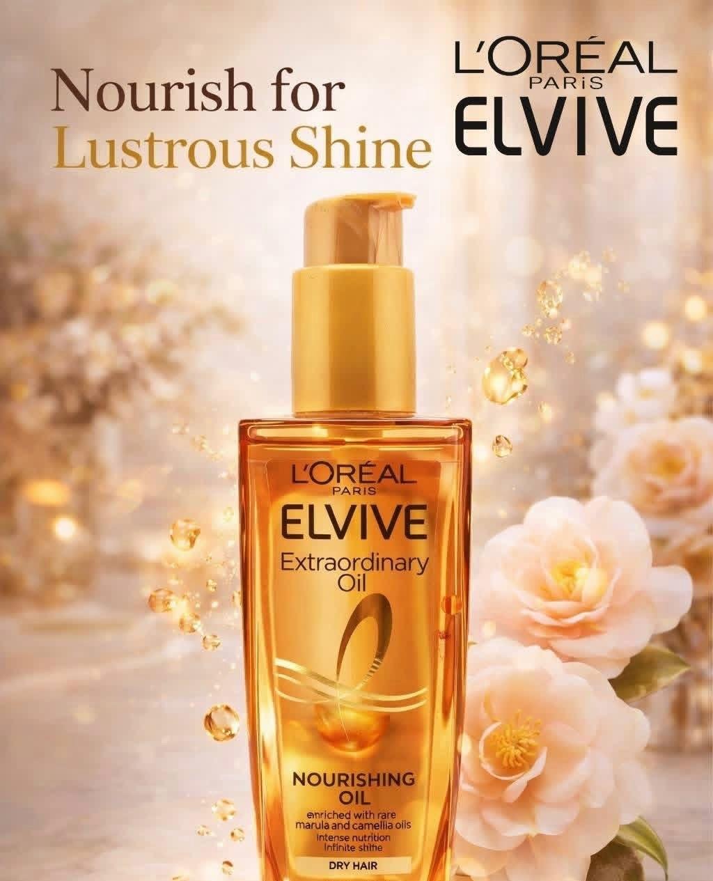 L'oréal elvive extraordinary oil nourishing oil